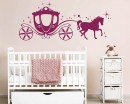 Fairytale Horse and Carriage Decal